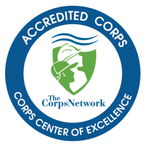 Accredited Corps Corps Center of Excellence The Corps Network seal